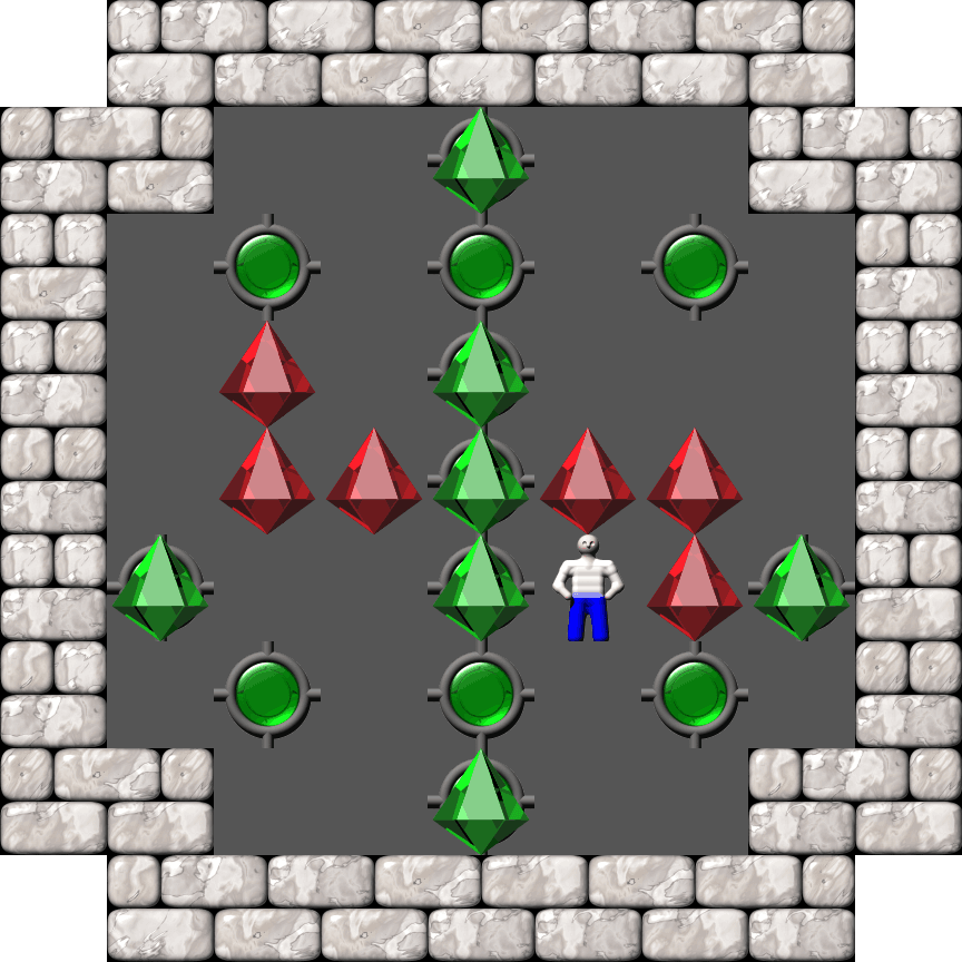 Sokoban Zika 1 level 24